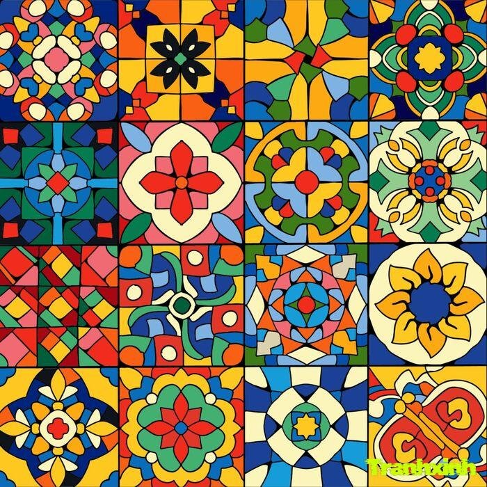 trang trí đường diềm cơ bản