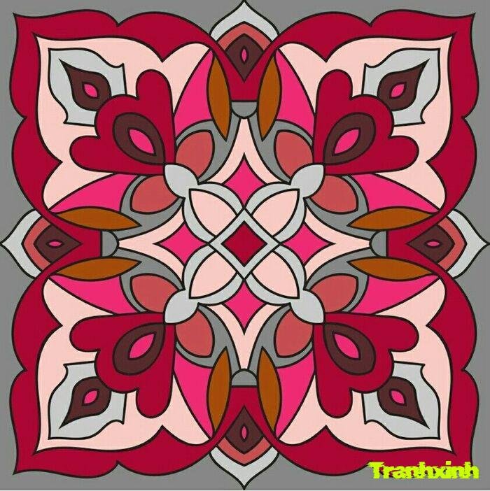 trang trí đường diềm đơn giản dễ vẽ