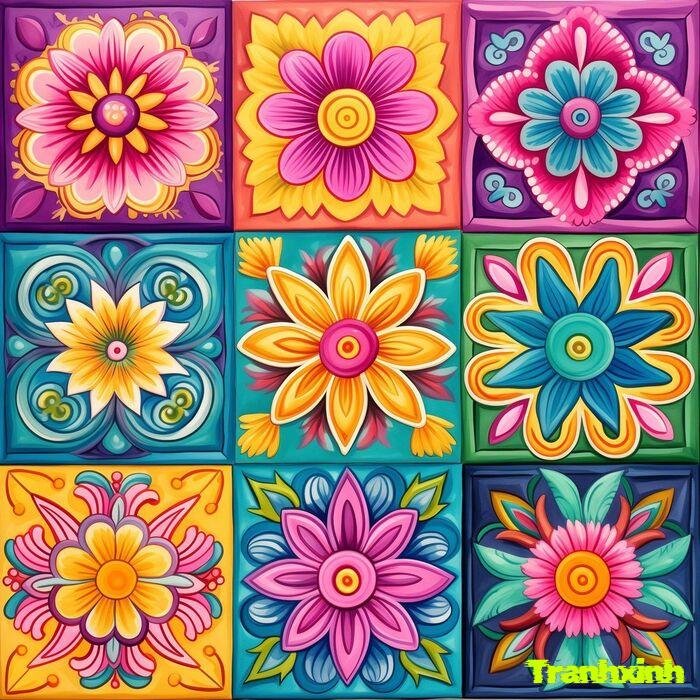 trang trí đường diềm sáng tạo