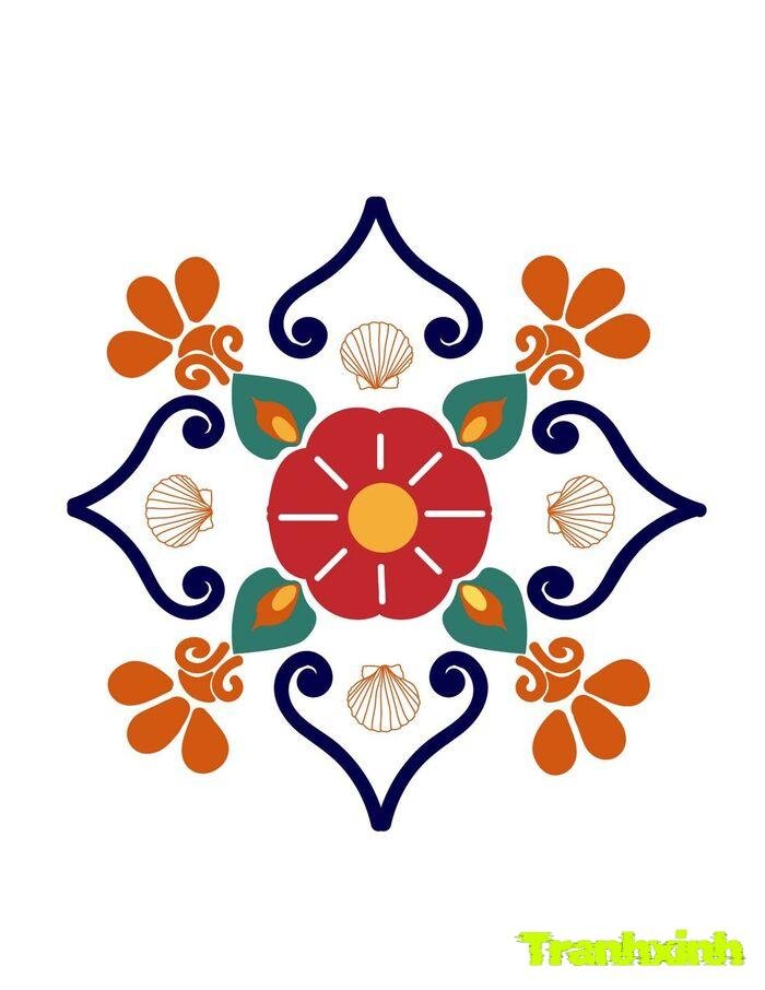 trang trí đường diềm viền trang đẹp basic