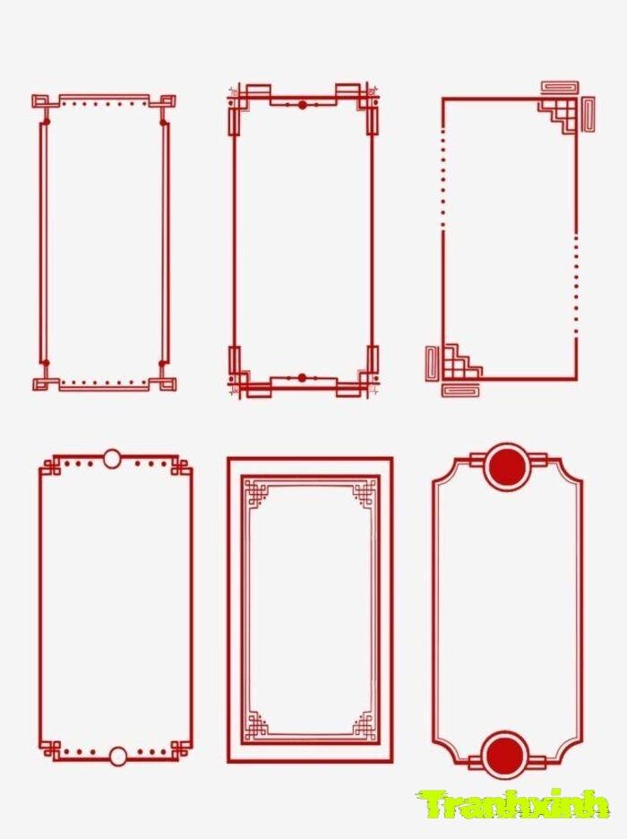trang trí đường viền mềm mại