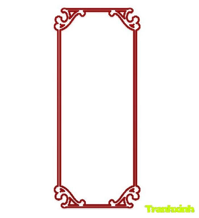 trang trí đường viền mỹ thuật