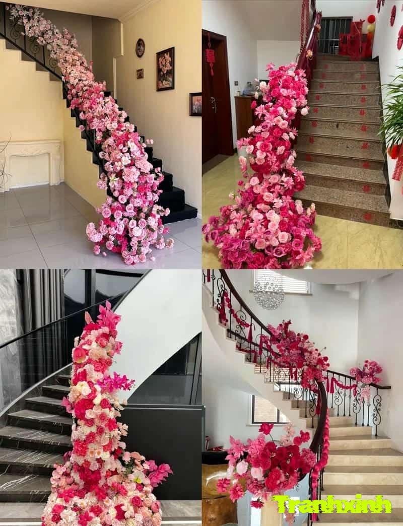 trang tri gầm cầu thang