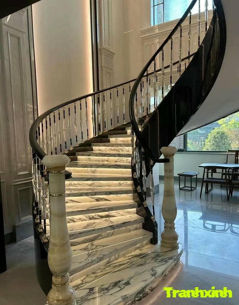 trang trí gầm cầu thang đơn giản