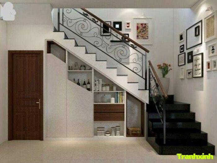 trang trí gầm cầu thang ý tưởng sáng tạo