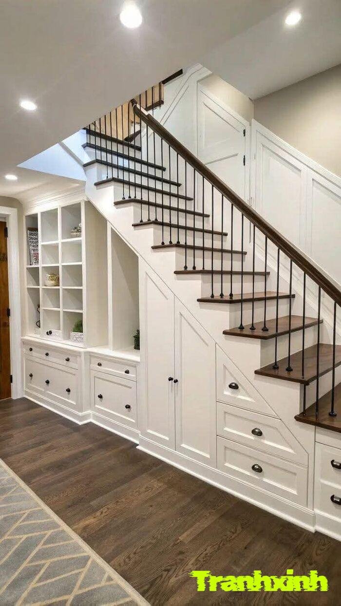 trang trí gầm cầu thang