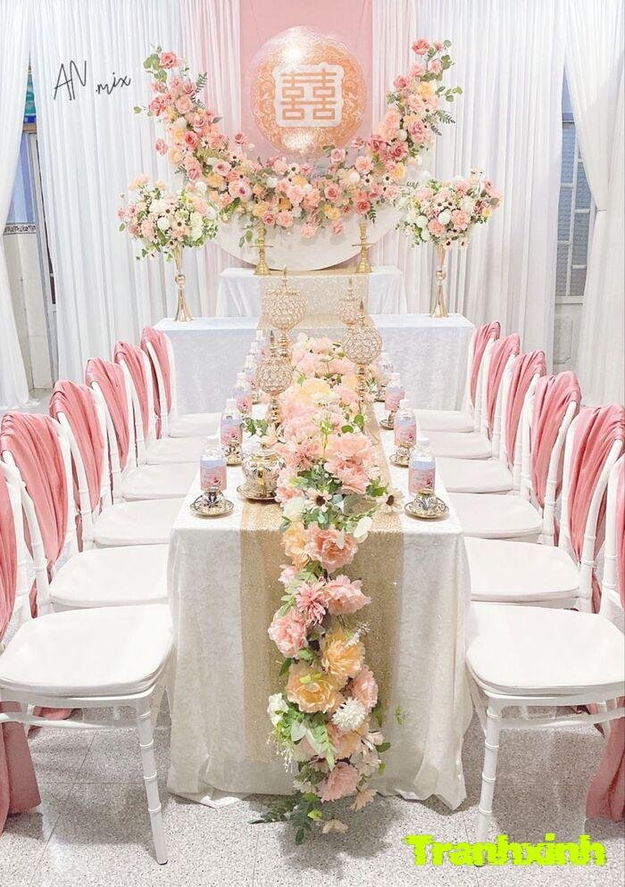 trang trí gia tiên đơn giản