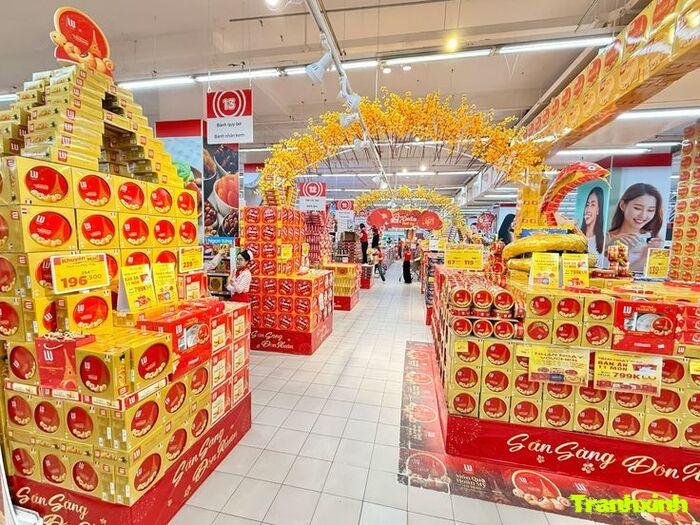 trang trí gian hàng handmade