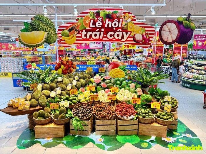 trang trí gian hàng hiện đại