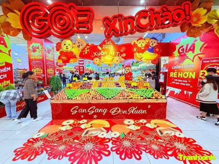 trang trí gian hàng sản phẩm