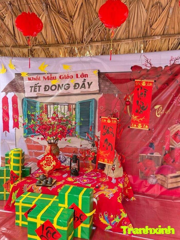 trang trí gian hàng sự kiện