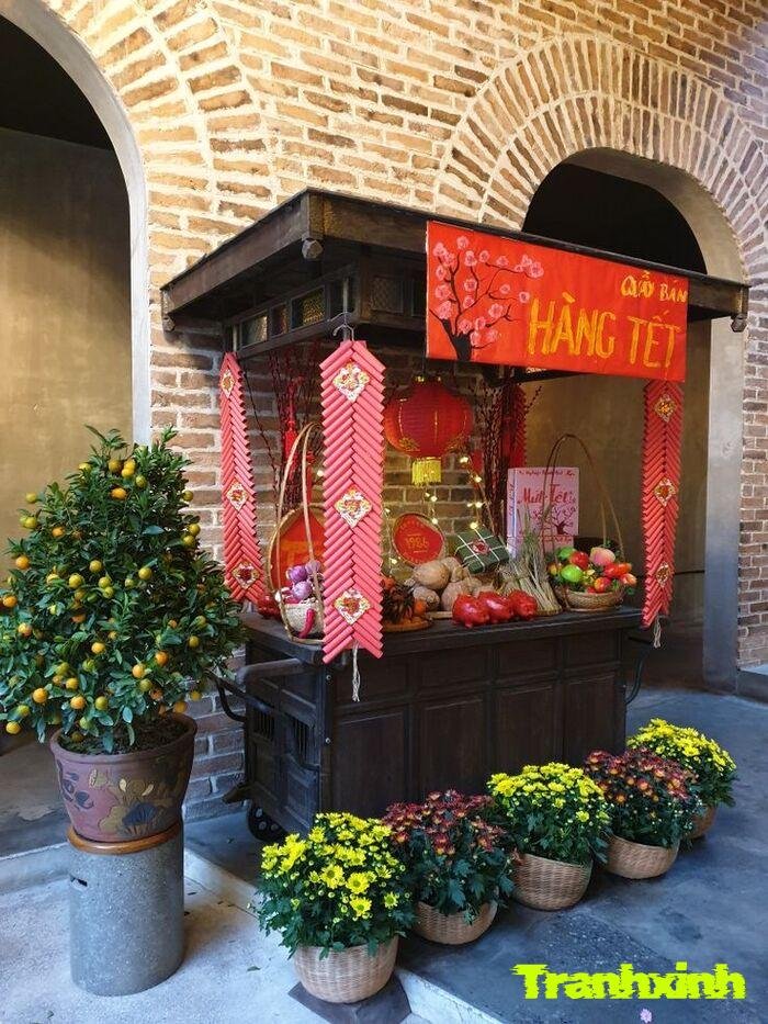 trang trí gian hàng trưng bày