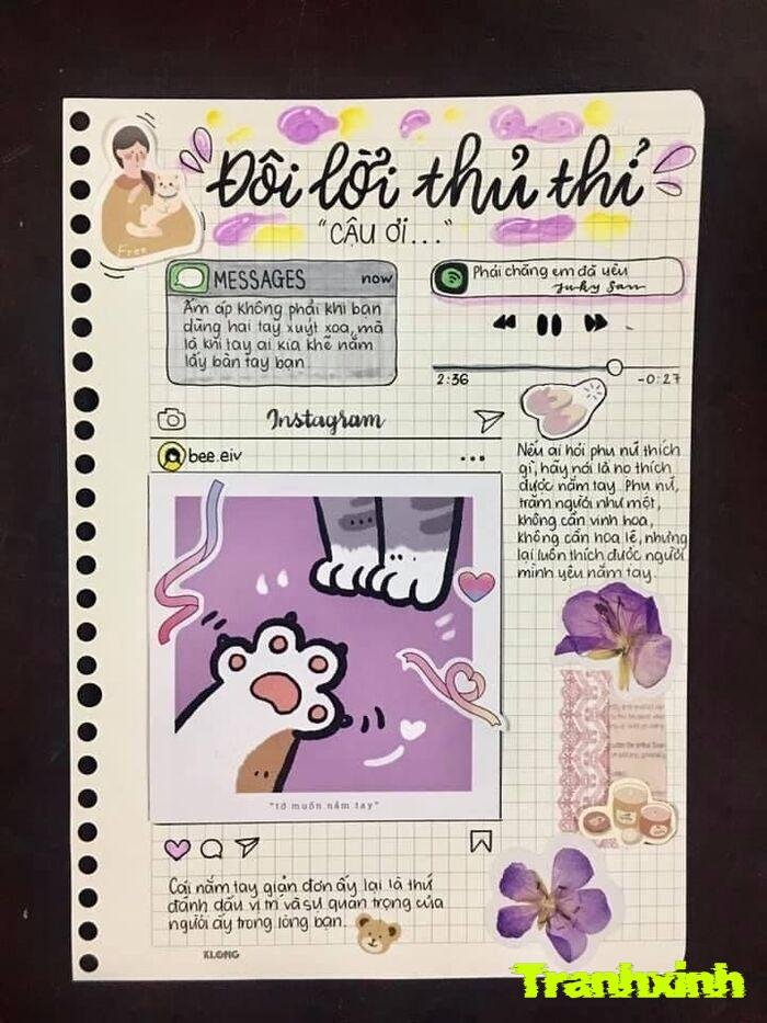 trang trí giấy cắt dán