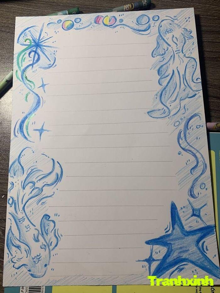 trang trí giấy hoa