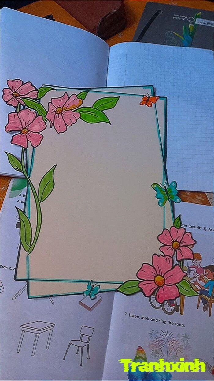 trang trí giấy mỹ thuật