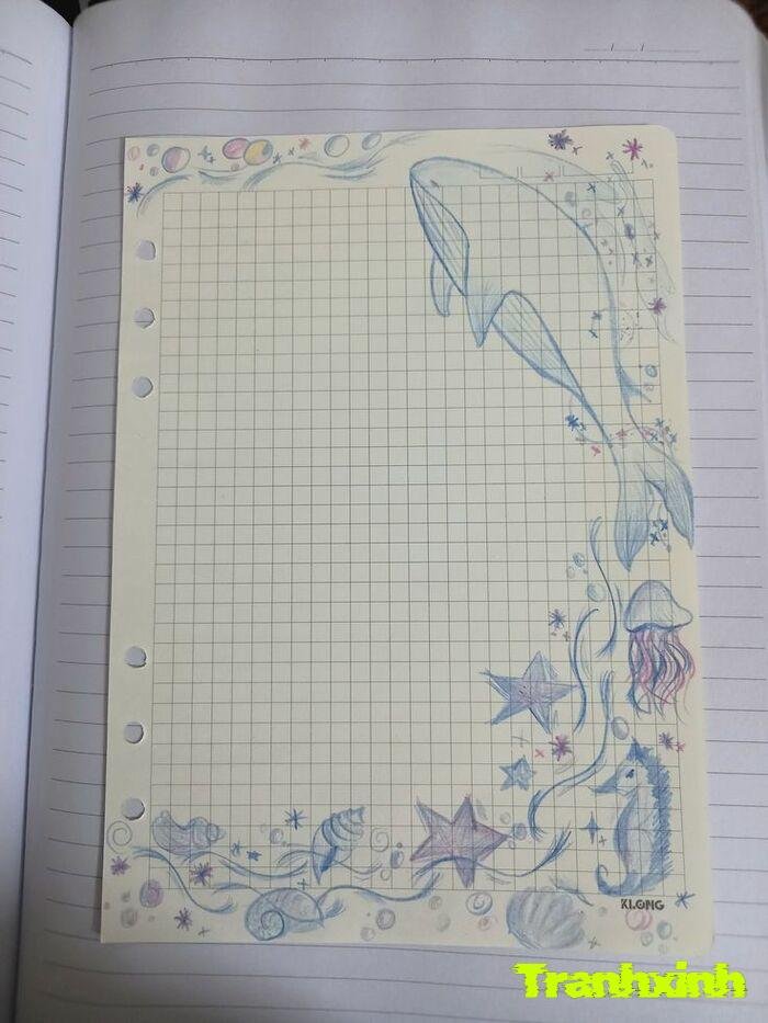 trang trí giấy sáng màu