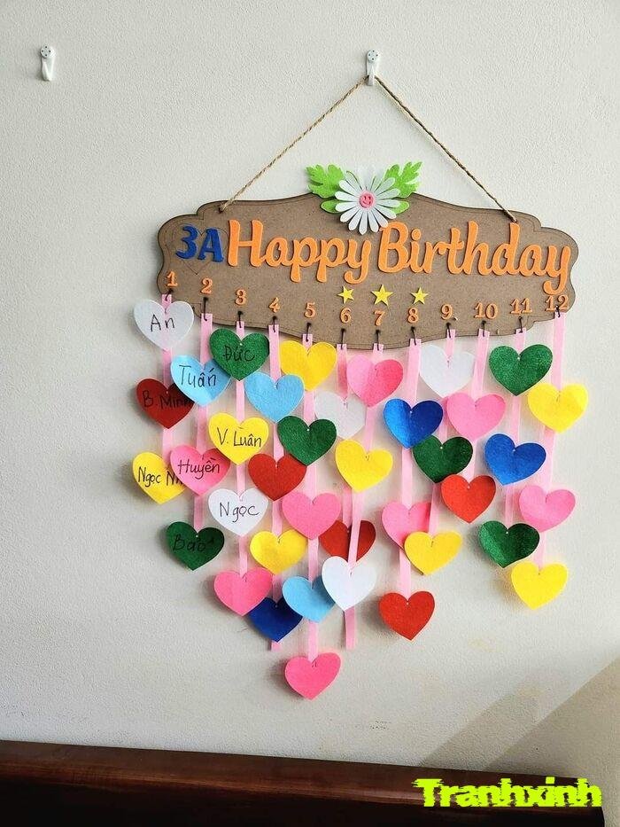 trang trí góc học sinh