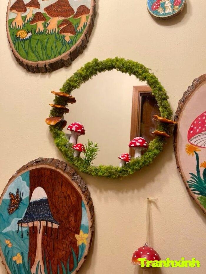 trang trí gương aesthetic