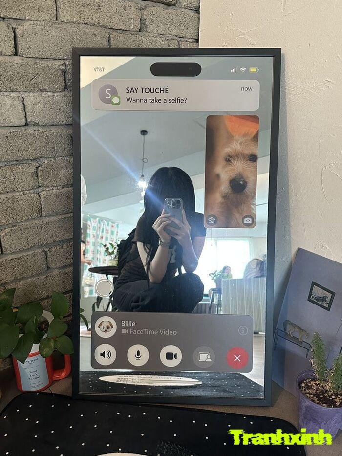 trang trí gương góc làm đẹp