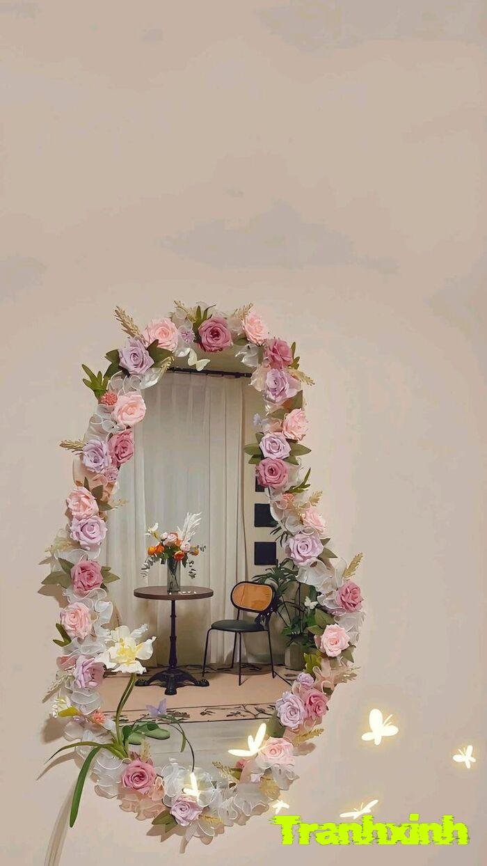 trang trí gương phòng nhỏ