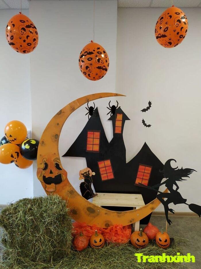 trang trí halloween an toàn