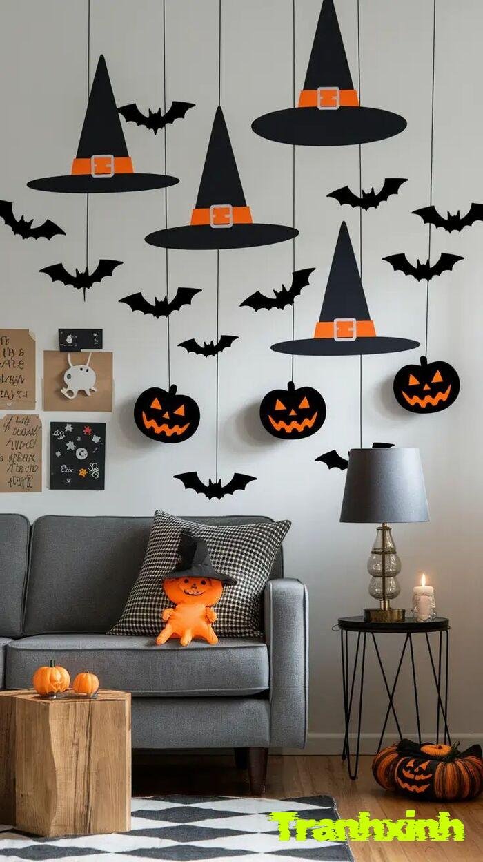 trang trí halloween handmade