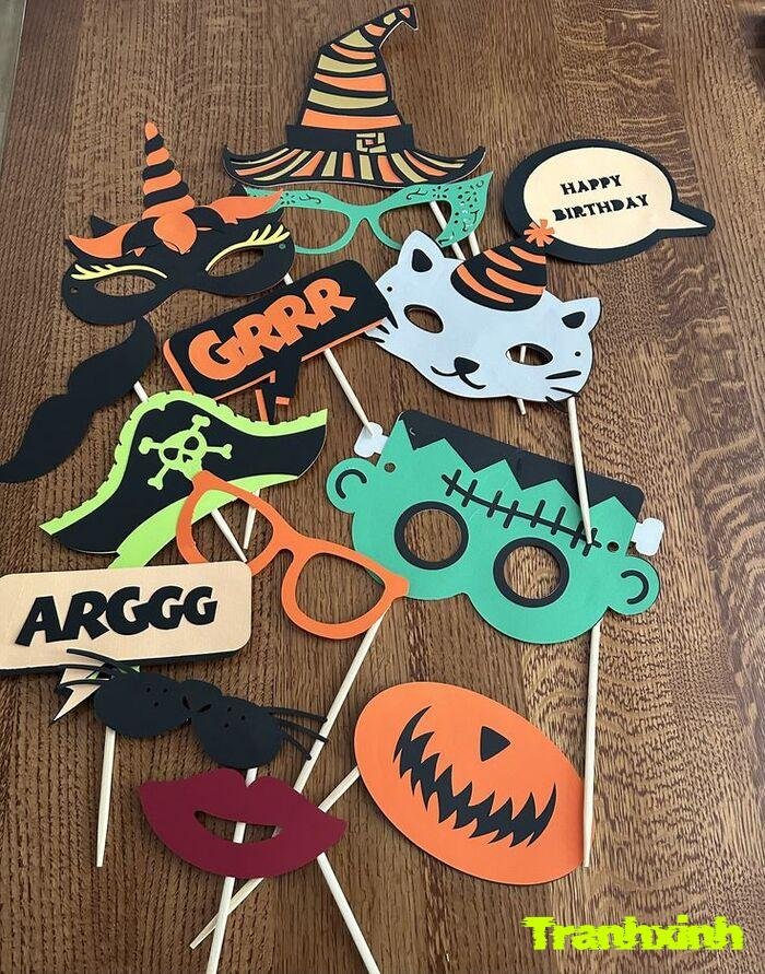 trang trí halloween sáng tạo