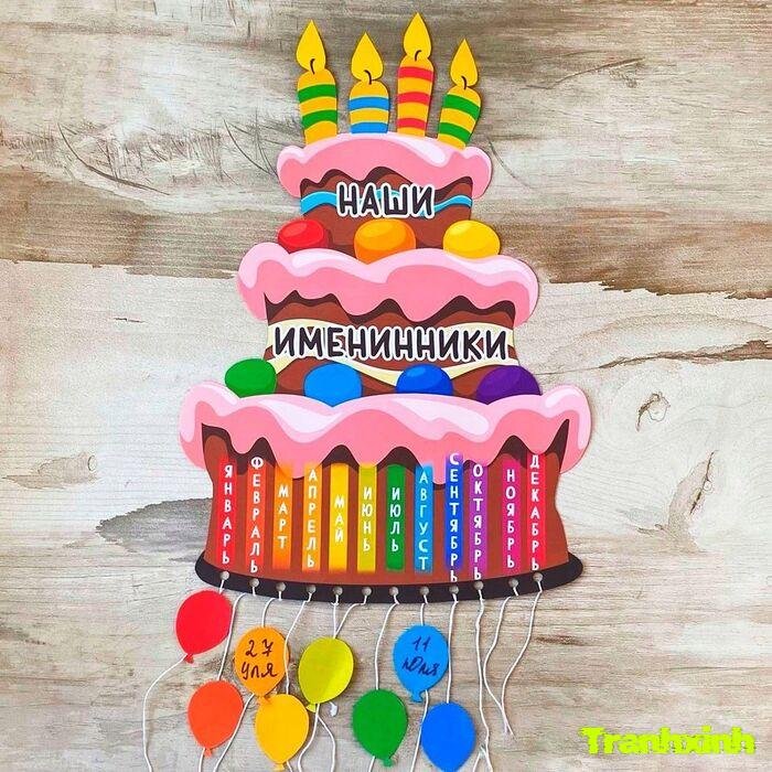 trang trí happy birthday cho bé