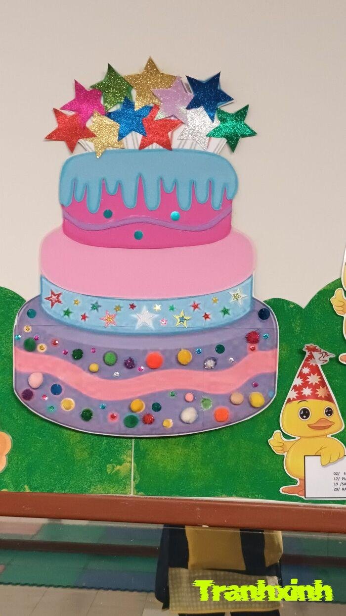 trang trí happy birthday gia đình