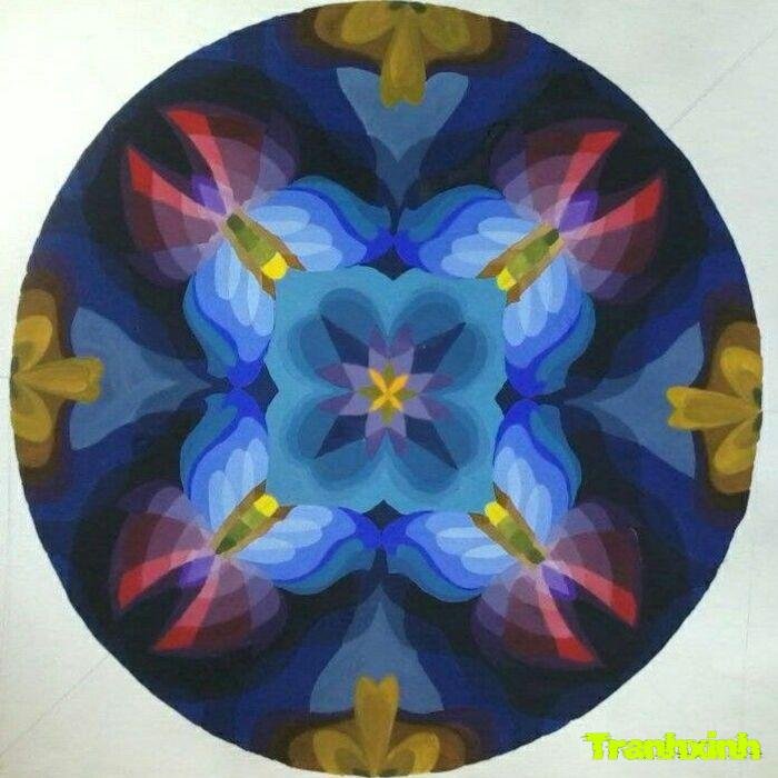 trang trí hình tròn