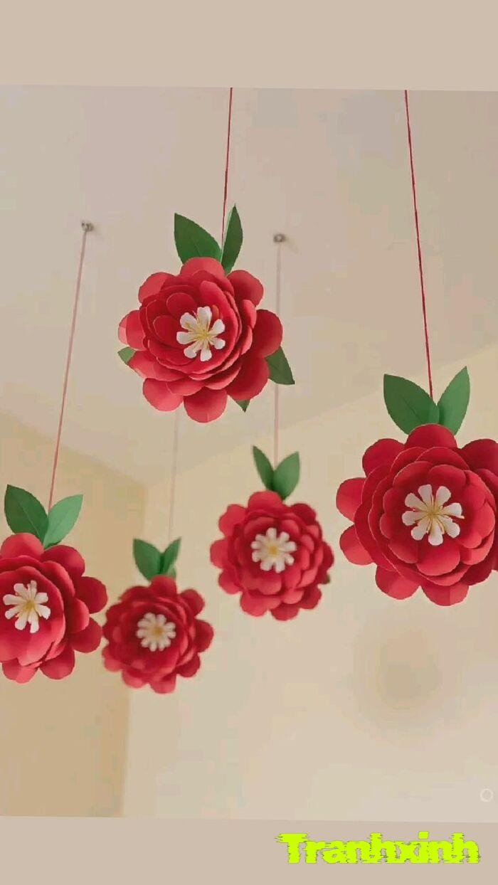 trang trí hoa dễ thương