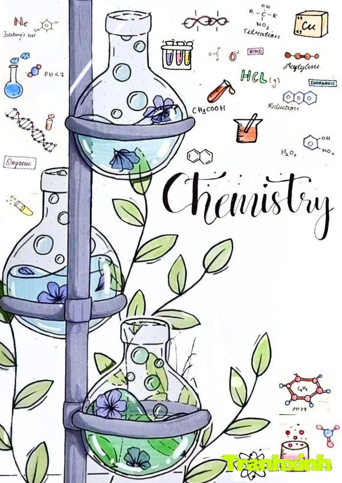 trang trí hóa học decor nhẹ nhàng