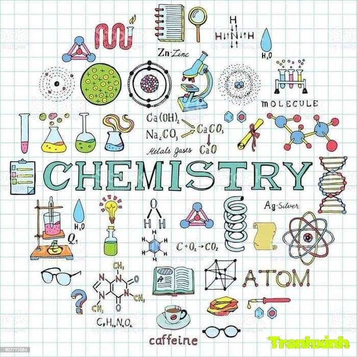 trang trí hóa học đẹp mắt sinh động