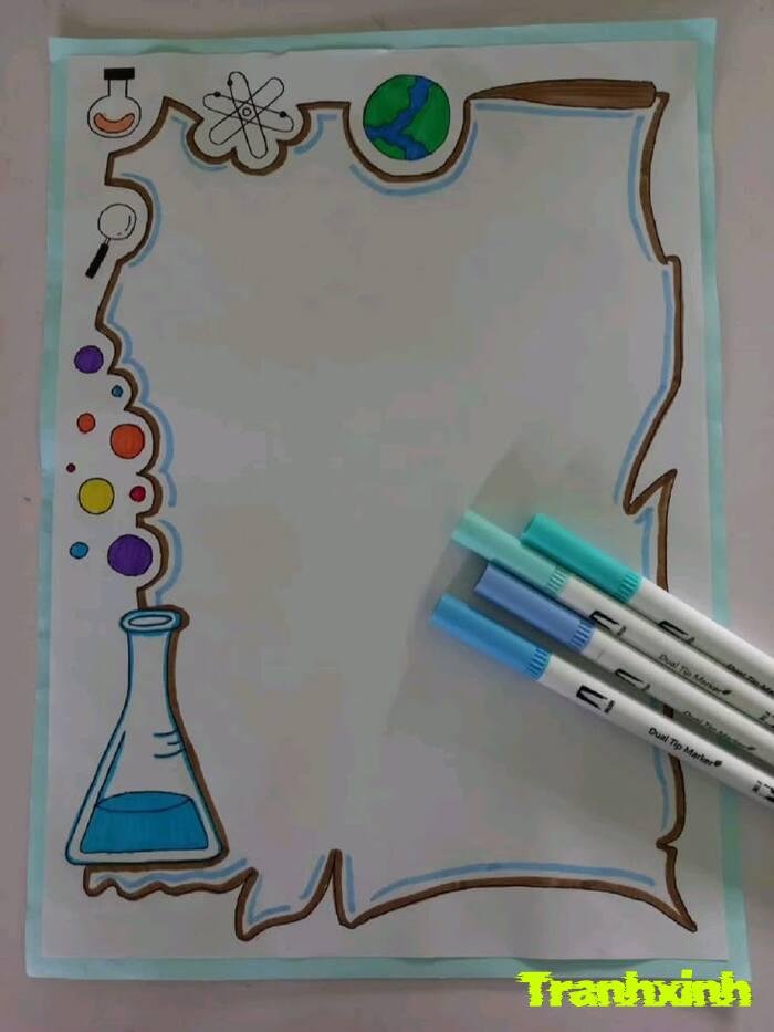 trang trí hóa học phong cách sáng – tạp