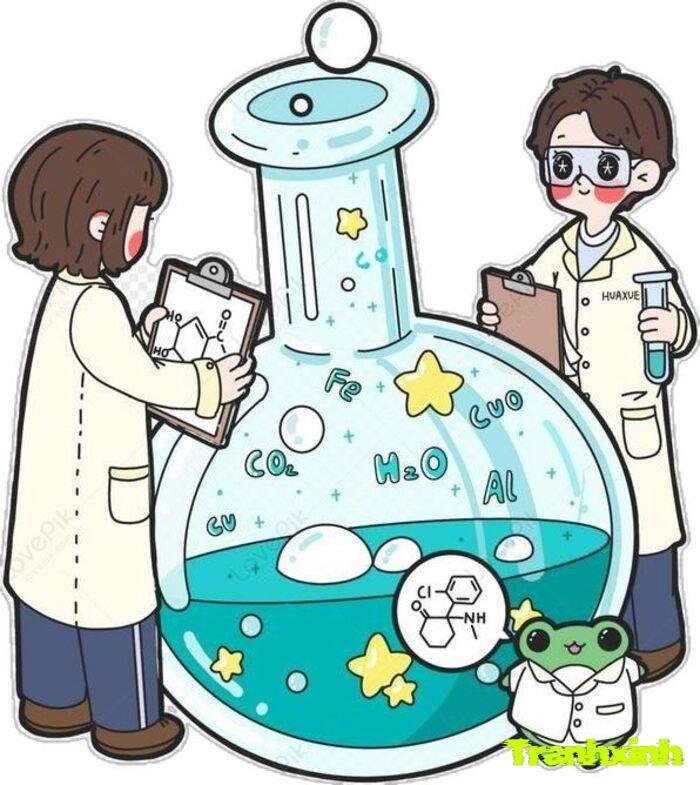 trang trí hóa học phong cách thẩm mỹ