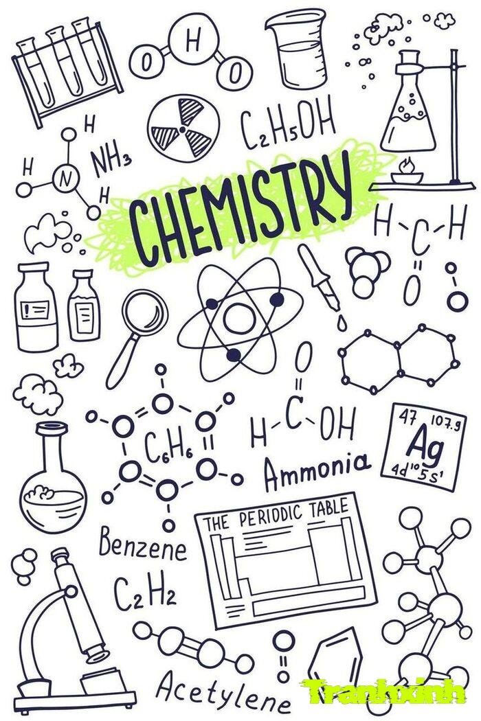 trang trí hóa học thiết kế độc đáo