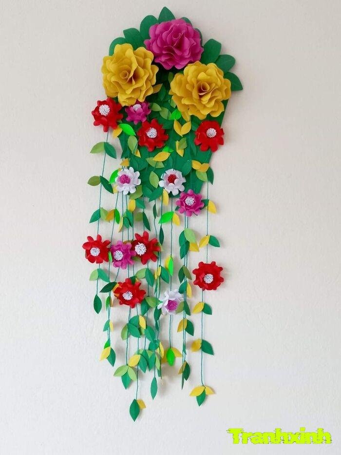 trang trí hoa ngày 83 hoa đẹp