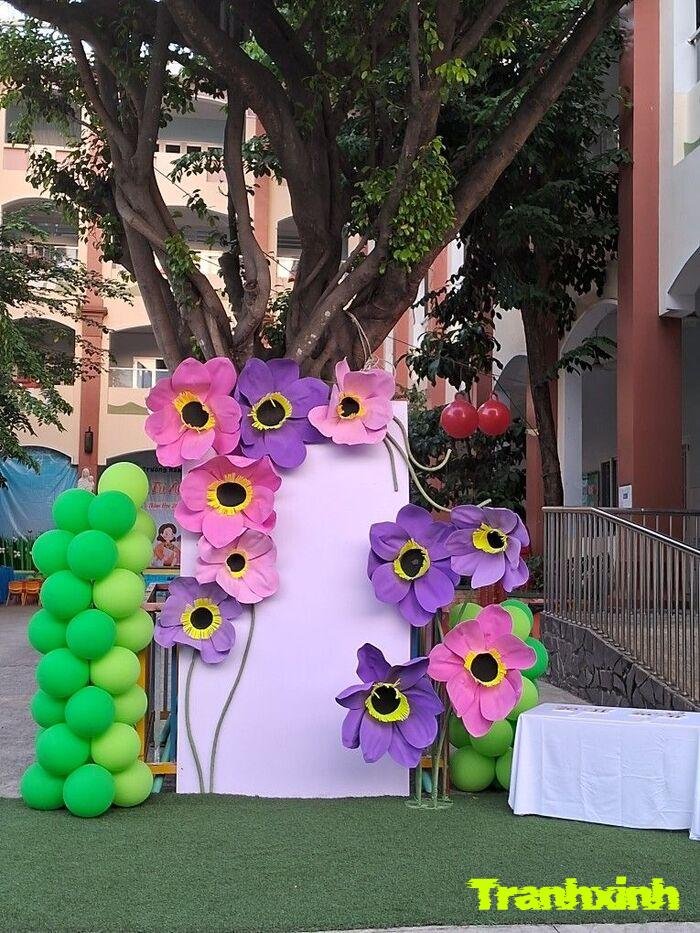 trang trí hoa nghệ thuật