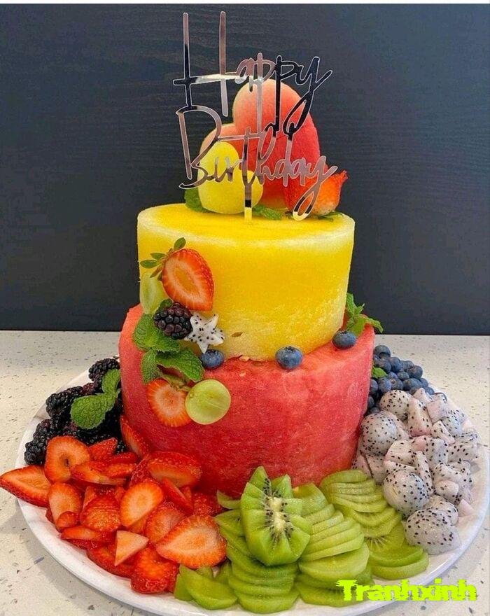 trang trí hoa quả decor nhẹ nhàng