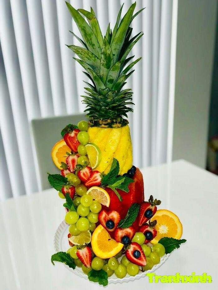 trang trí hoa quả decor sáng tạo