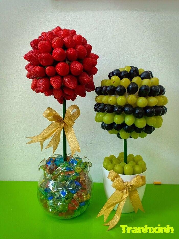 trang trí hoa quả hiện đại thanh lịch