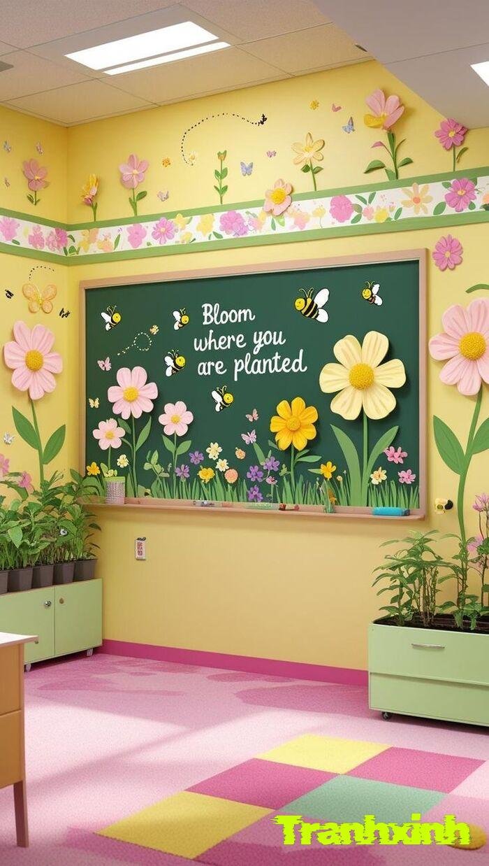 trang trí hoa thủ công đẹp