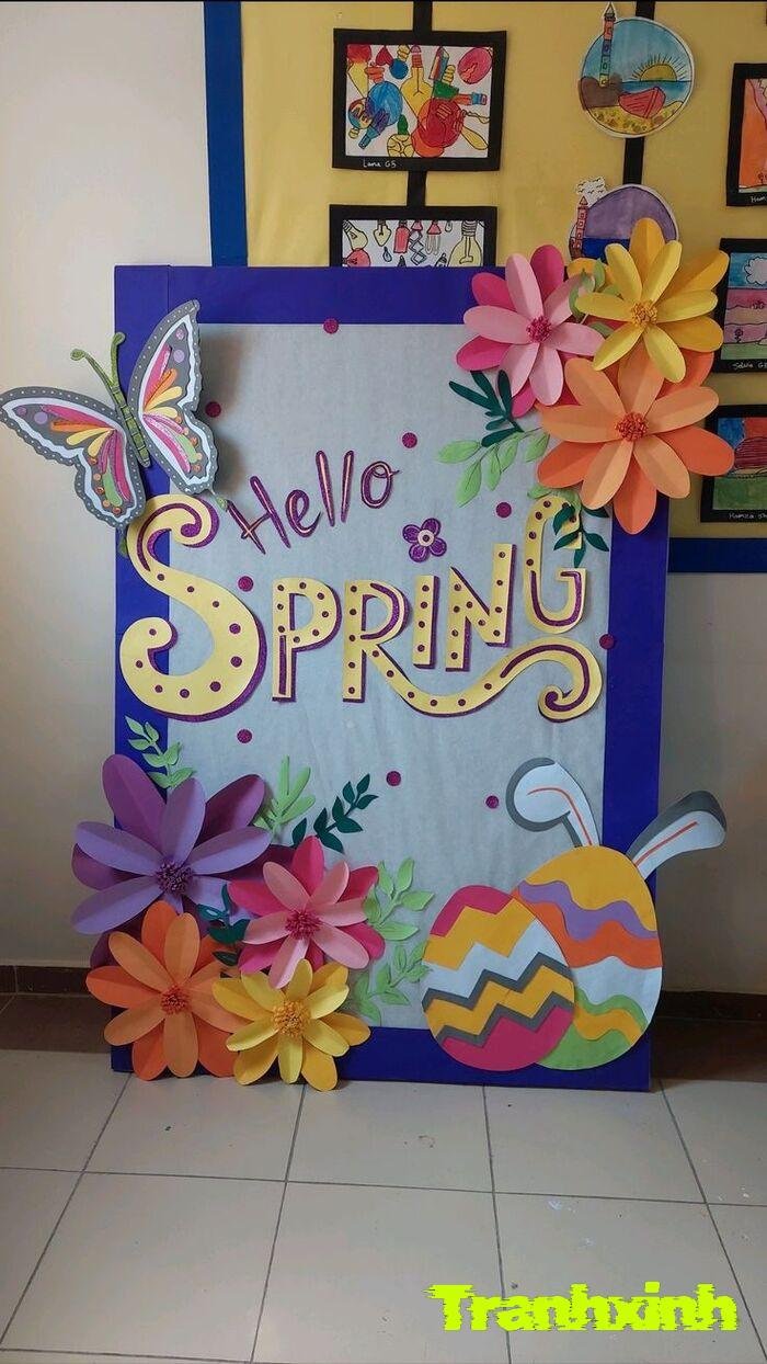 trang trí hoa thủ công