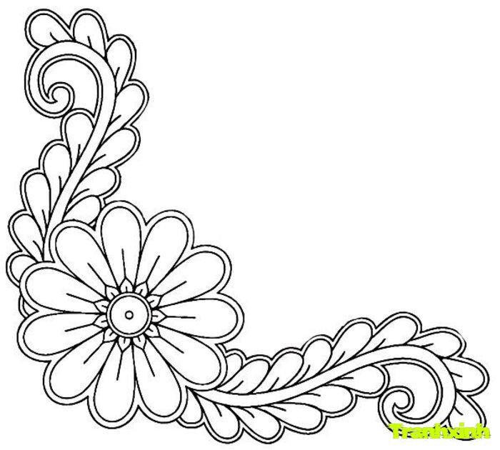 trang trí họa tiết decor nhẹ nhàng