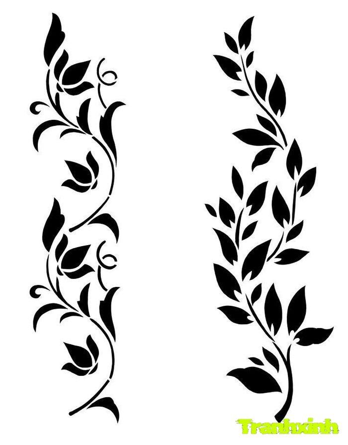 trang trí họa tiết nền sáng đẹp mắt