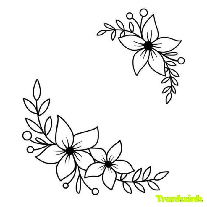 trang trí họa tiết nghệ thuật minh họa