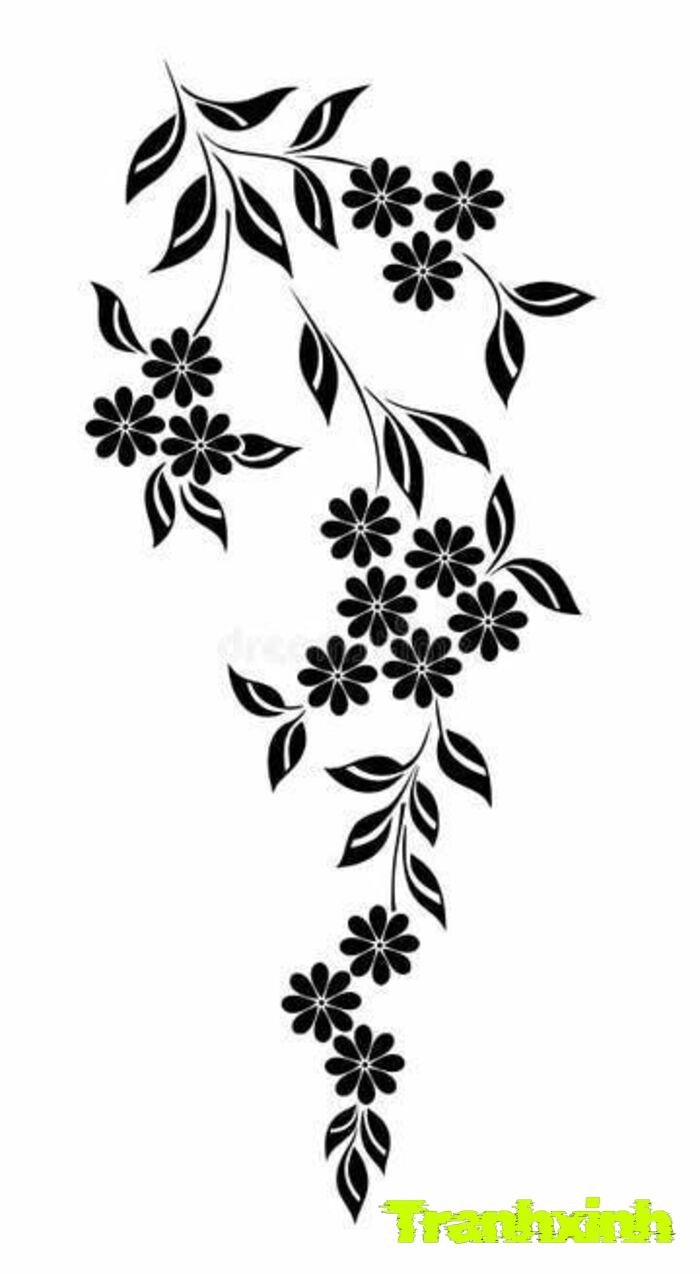 trang trí họa tiết phong cách trang nhã