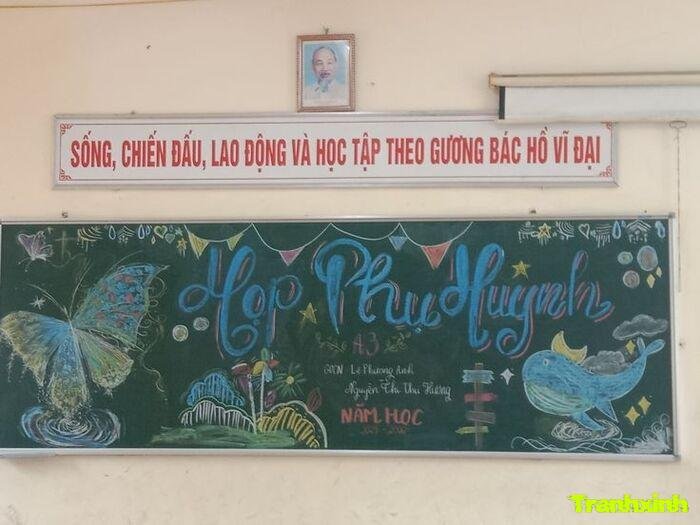 trang trí họp phụ huynh decor thẩm mỹ