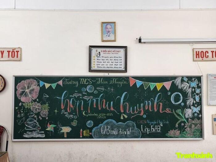 trang trí họp phụ huynh không gian chuyên nghiệp