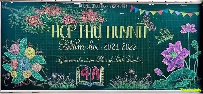 trang trí họp phụ huynh không gian thân thiện